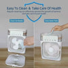3-in-1 Portable Air Conditioner Fan with LED Light - USB Cooling Dubai UAE