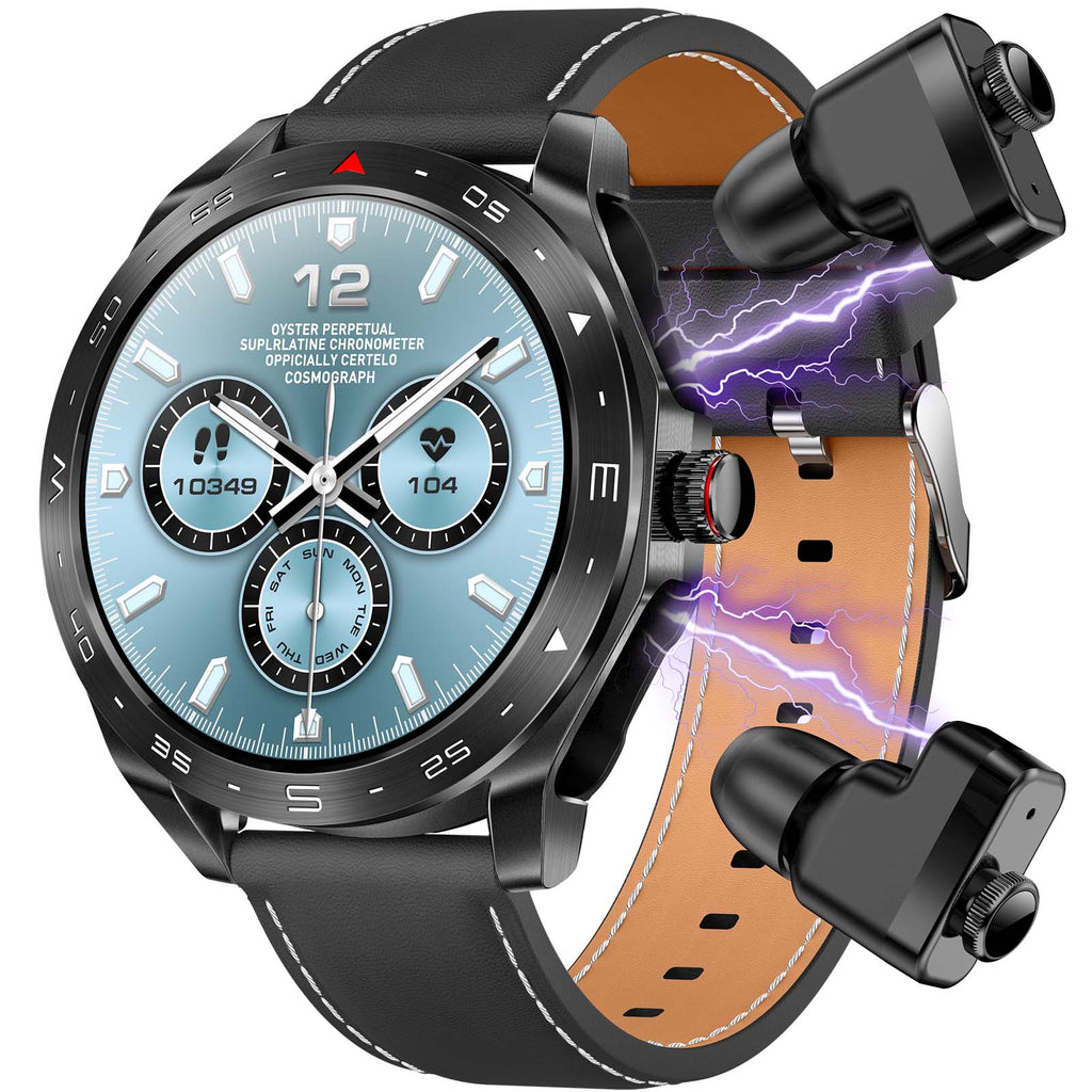 Haino Teko ST-5 Military Smartwatch with HIFI TWS Earbuds | UAE Gadgets