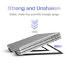 Premium Laptop Holder Stand - Aluminum Cooling Pad for Desk | UAE