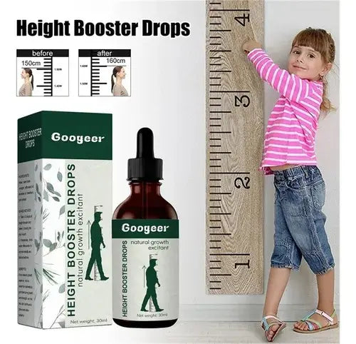 Height Booster Drops 30ml - Kids Growth Supplement | Natural Formula UAE