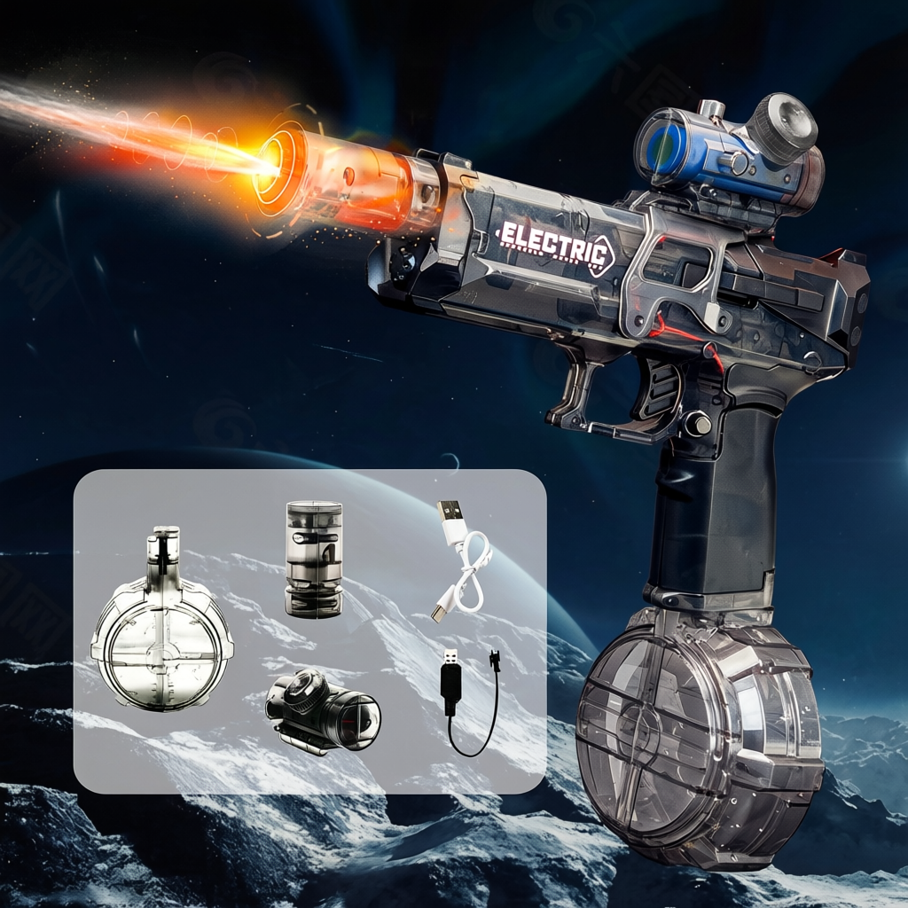 Ultimate Battle Blaster Electric Water Gun - 26ft Range | Summer Fun UAE