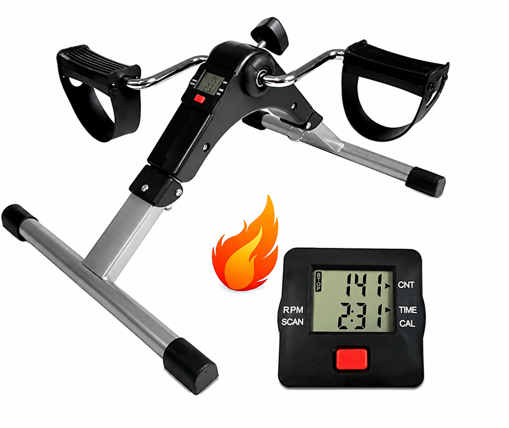 Mini Portable Pedal Exercise Bike - Indoor Fitness Trainer | Home Gym UAE