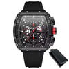 Mini Focus Chronograph Square Dial Watch - Luxury Timepiece | UAE Professional