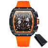 Mini Focus Chronograph Square Dial Watch - Luxury Timepiece | UAE Professional