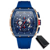 Mini Focus Chronograph Square Dial Watch - Luxury Timepiece | UAE Professional