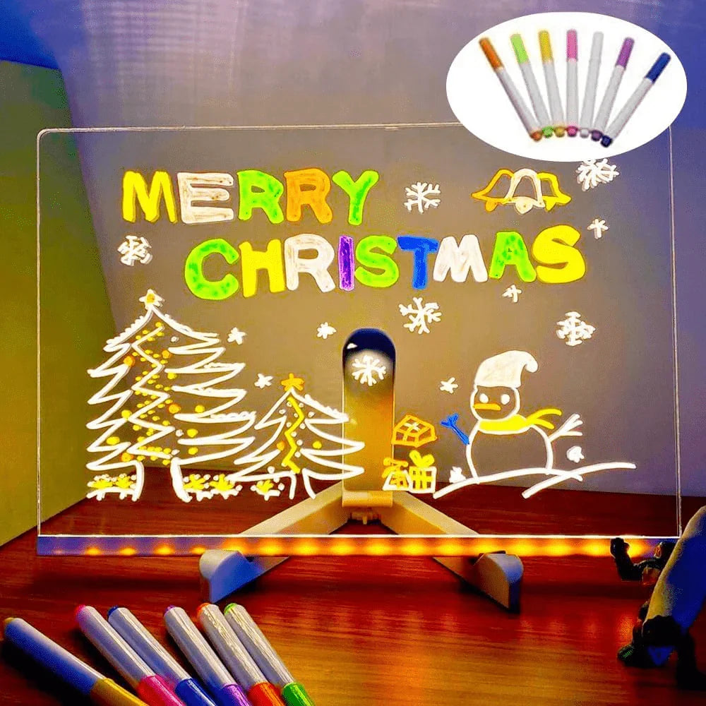 USB LED Drawing Board 30x20cm - Light Pad for Artists & Kids UAE