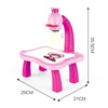 LED Projector Art Painting Table for Kids - Smart Drawing Toy Dubai UAE