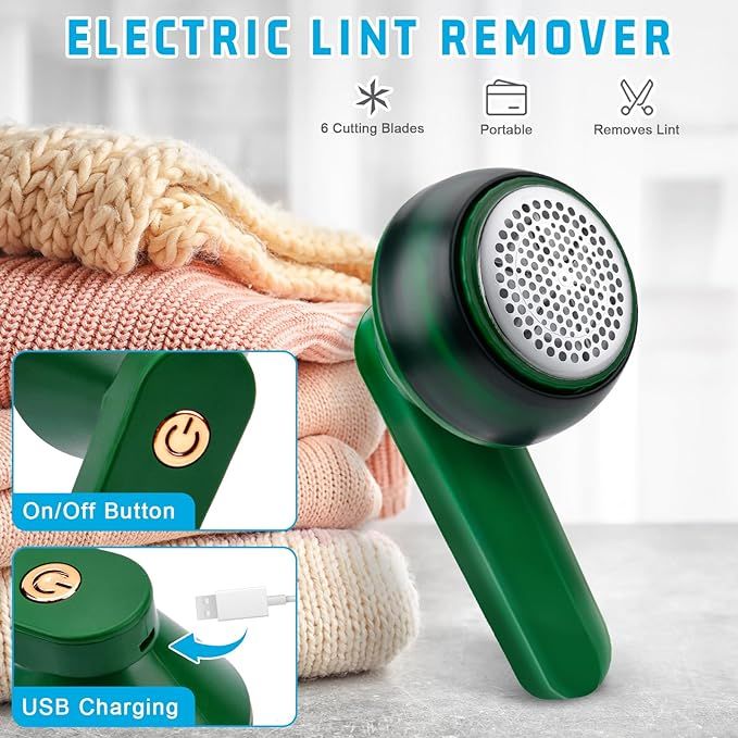 USB Rechargeable Lint Remover - Electric Fabric Shaver | UAE