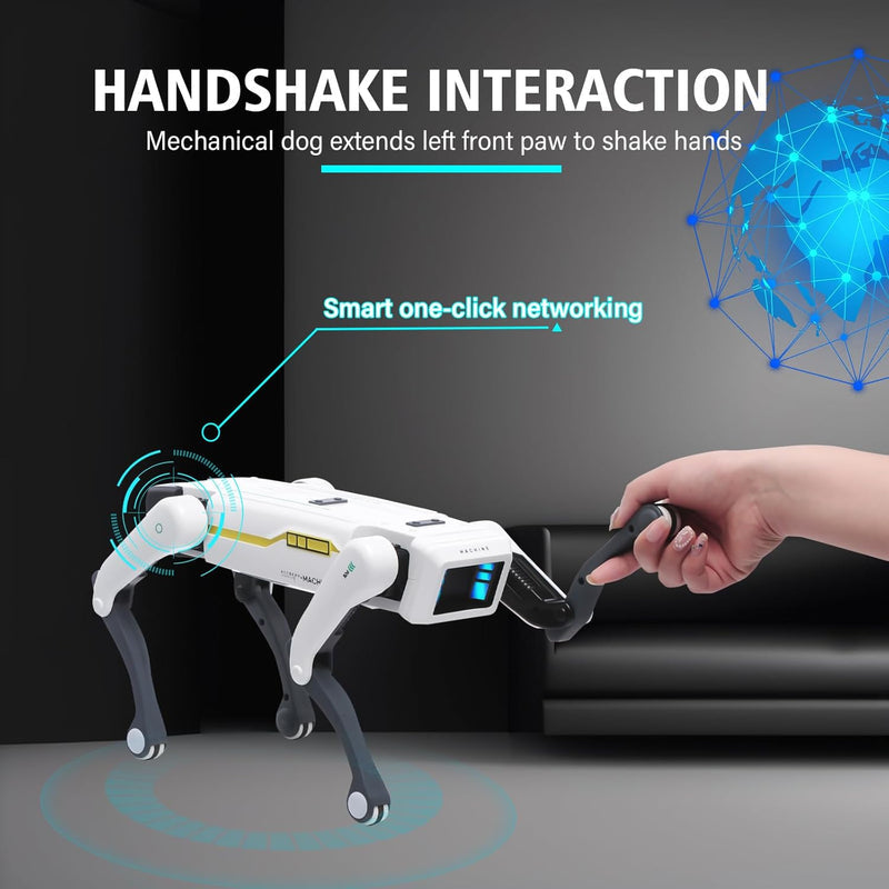 Smart Dog Multifunctional Toy ©– AI Voice, Dancing, Yoga, Patrol & Educational Toy for Kids